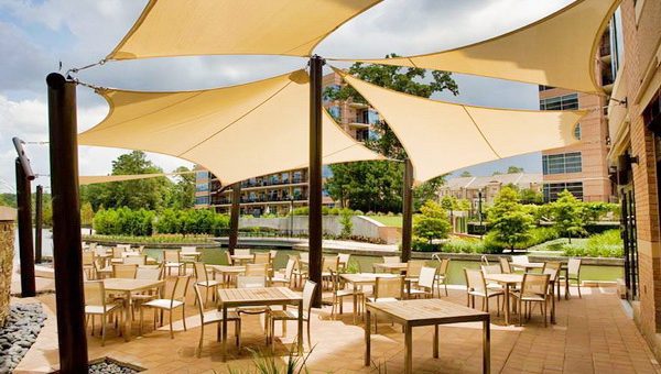 Harga Tenda Cafe Membrane Modern Minimalis