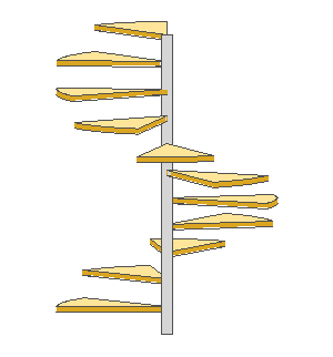 Contoh Perhitungan Tangga Putar