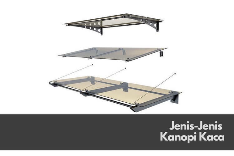 Kanopi Kaca Tren Arsitektur