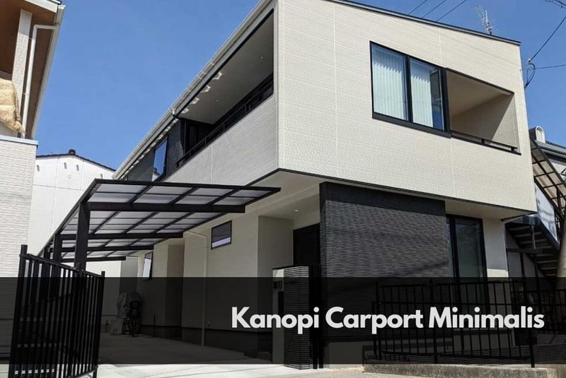 Contoh Kanopi Minimalis Garasi